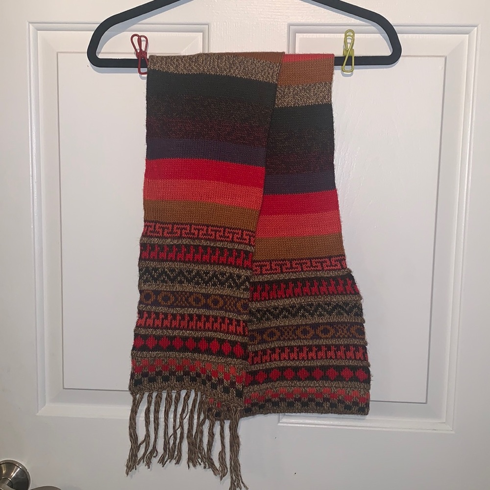 Alpaca Wool Woven Scarf